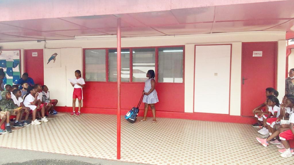 Festival International Jeune Public d'Abidjan / Les CM1 participent à un atelier de théâtre